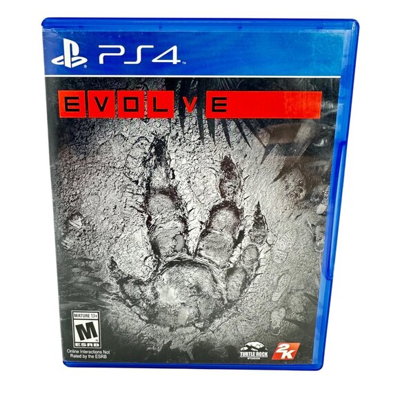 Turtle Rock Other - Playstation 4 PS4 - Evolve - CIB - Tested/Works